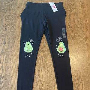 Justice Avocado Girls Leggings